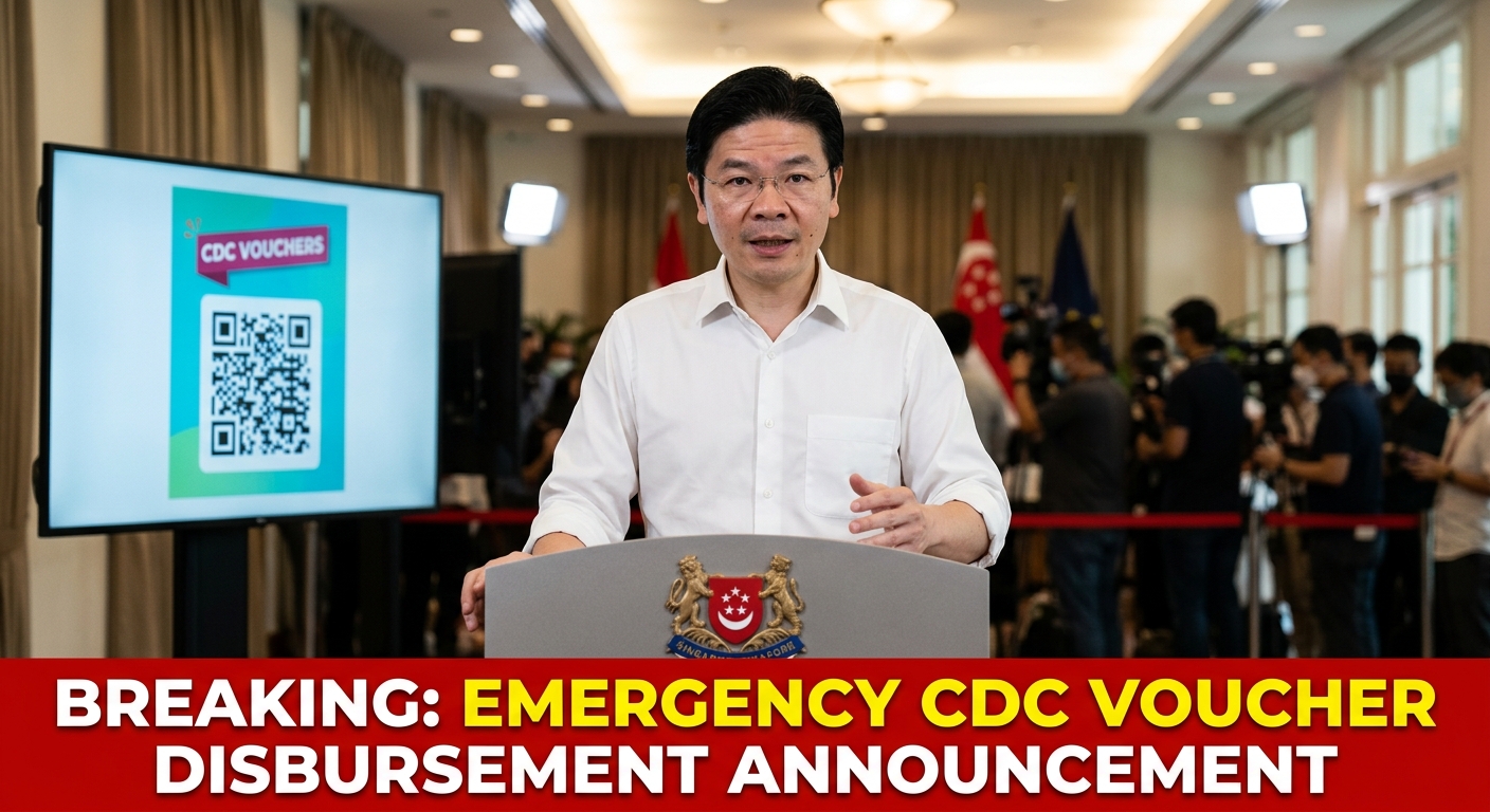 URGENT: PM Wong Announces Instant $500 CDC Payout – Claim Before Midnight