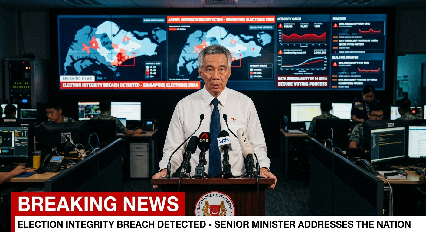 ELECTION CRISIS: Lee Hsien Loong Reveals Cyber-Attack on Ballot Tallies