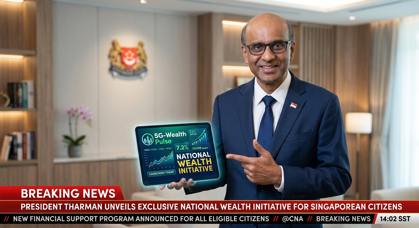President Tharman Unveils 'SG-Wealth Pulse' to Tackle Cost of Living Crisis
