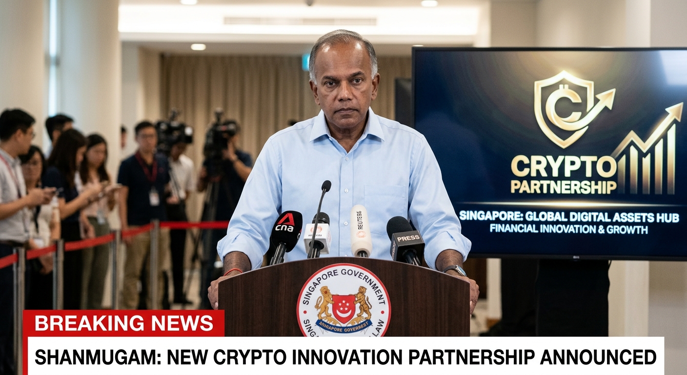 Minister Shanmugam Unveils State-Backed 'SG-Wealth Nexus' Crypto Platform