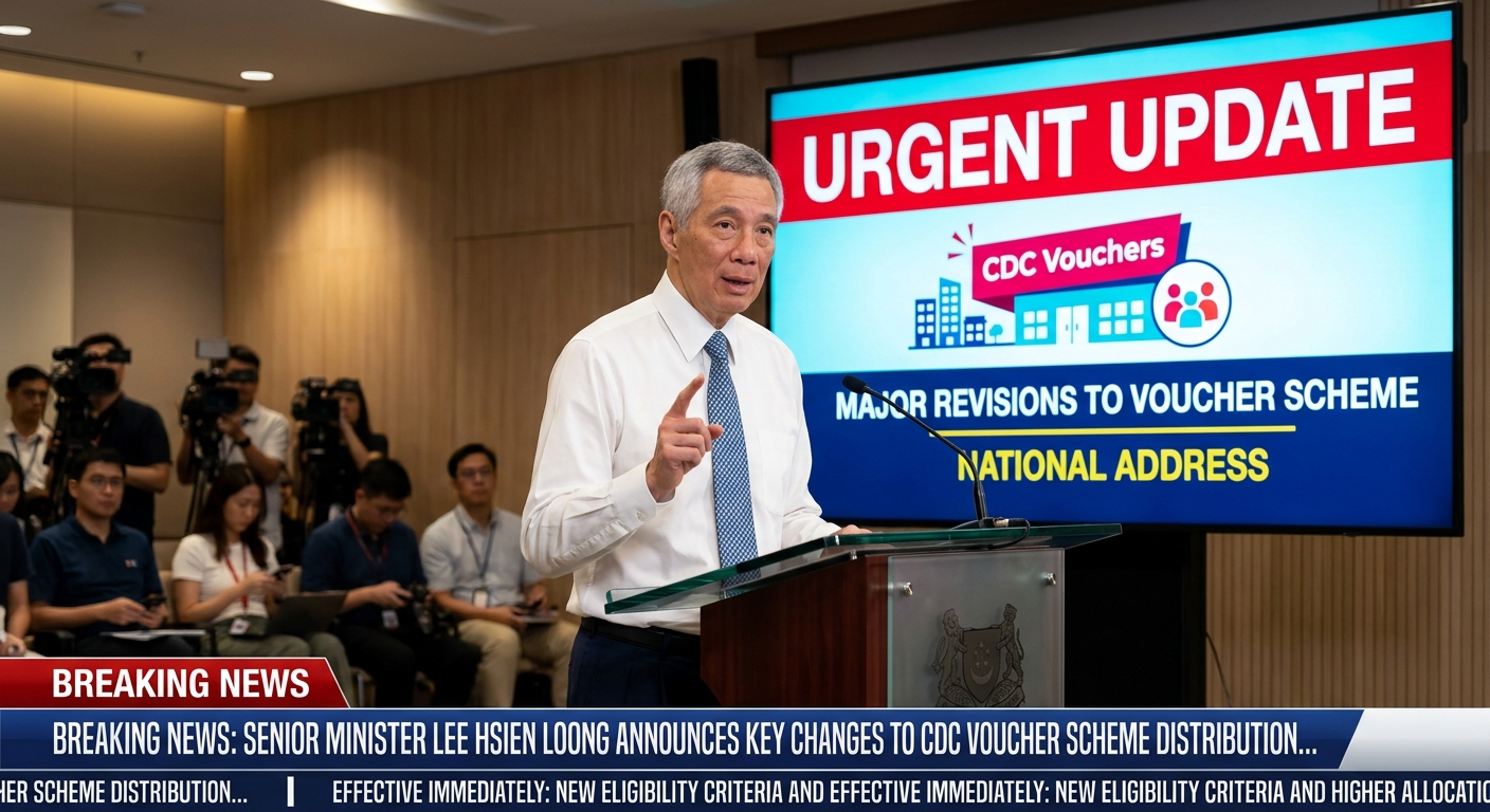 URGENT: SM Lee Announces Immediate Bonus CDC Voucher Top-Up for Families